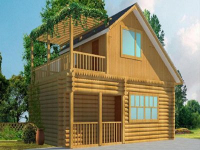单层木屋12