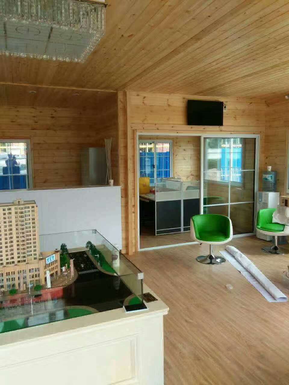 木屋内景图